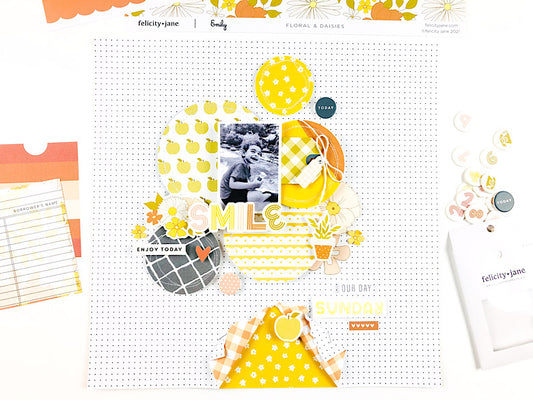 "Enjoy Today" Layout | Karlla Dauer