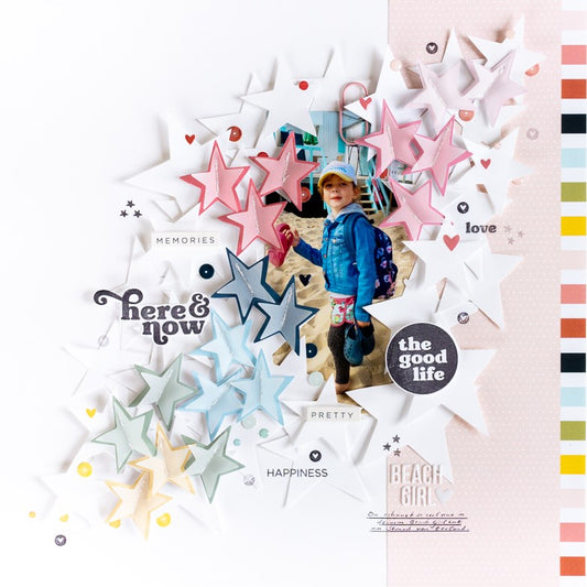 "Beach Girl" Layout | Ulrike Dold