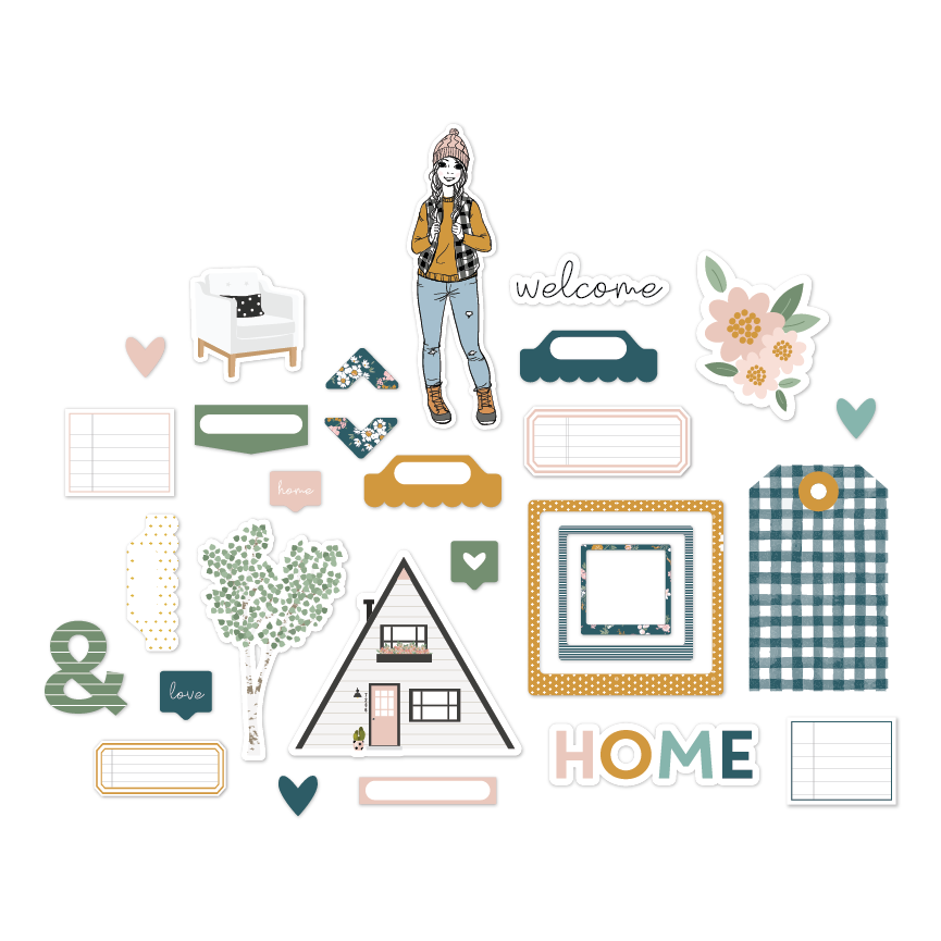 Aspen | Die Cut Shapes