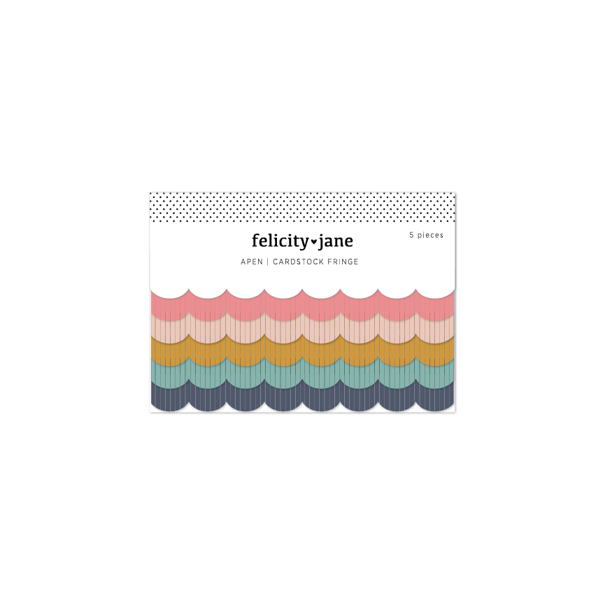 Aspen | Cardstock Fringe