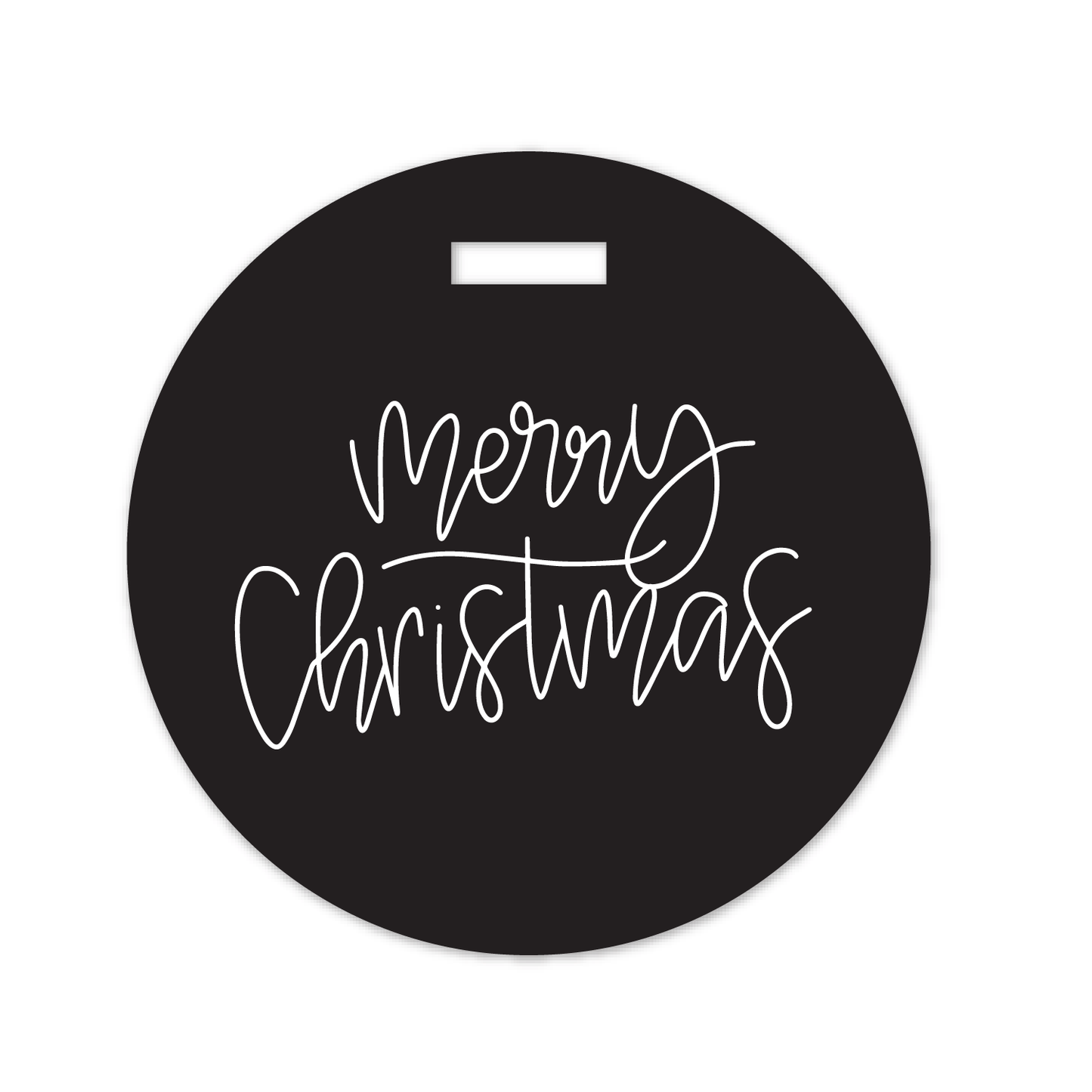 cut file | scripty merry christmas tag