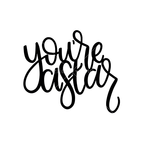 cut file | you're a star