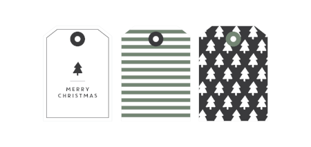 Day No. 5 - Christmas Tags