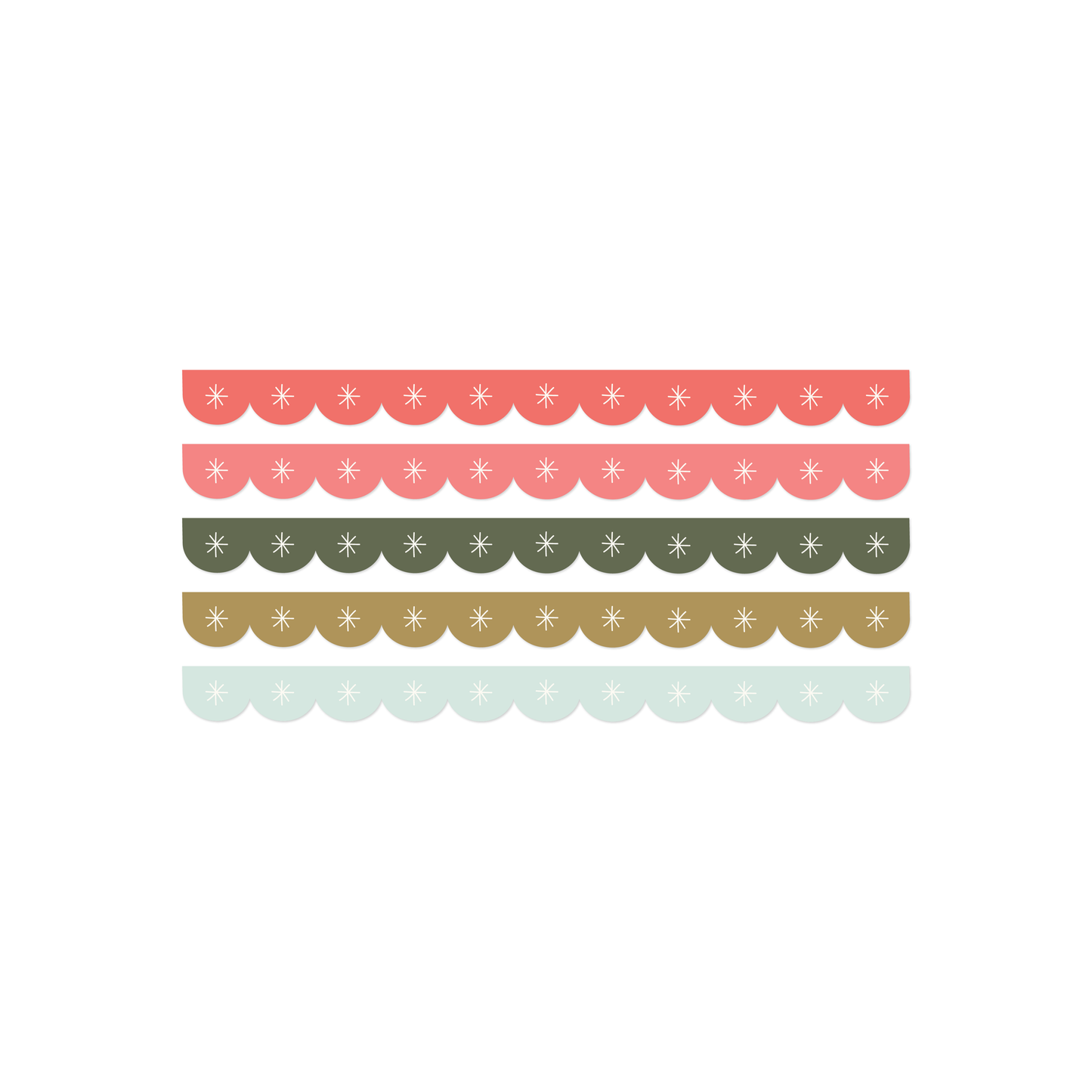 Ivy Scalloped Borders |  Printables & Cut Files