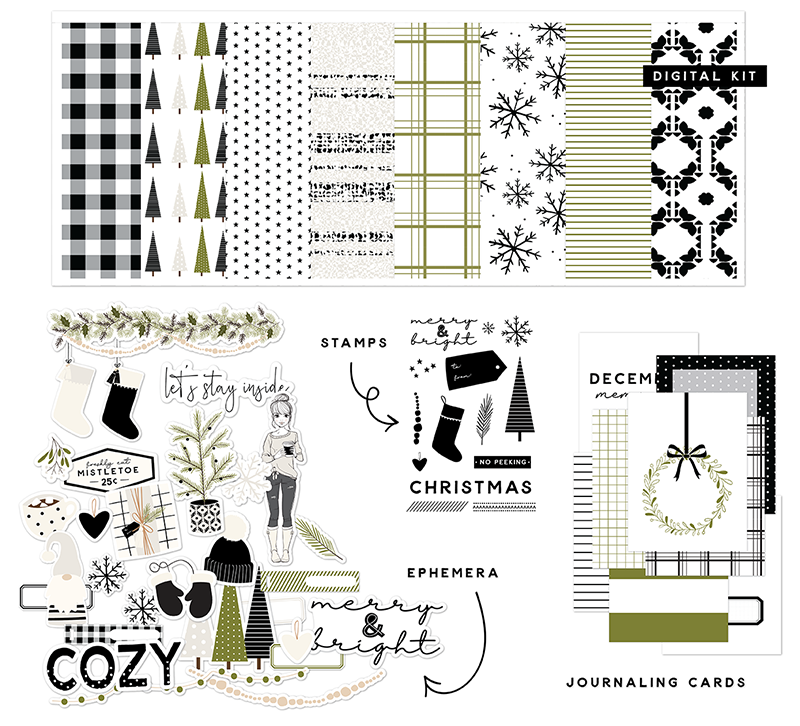 Mini Digital Kit  Happy Spring – Felicity Jane