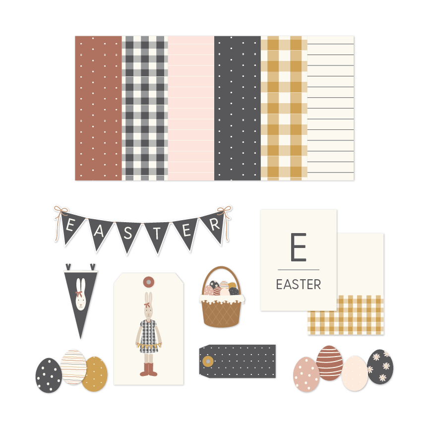 Mini Digital Kit | Bow Bunny