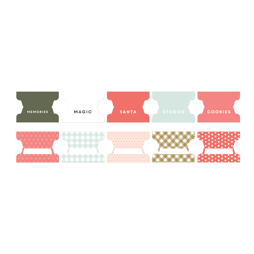 Ivy | Designer Cardstock Tabs