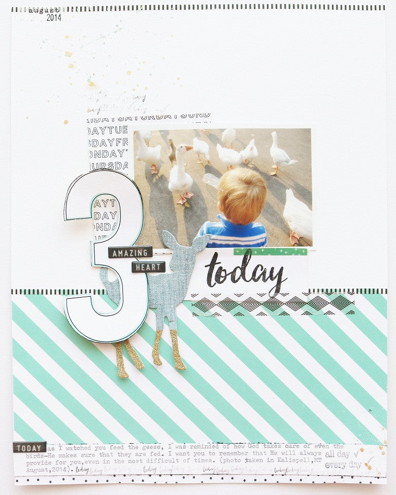 "Today" Layout | Carol Chastain