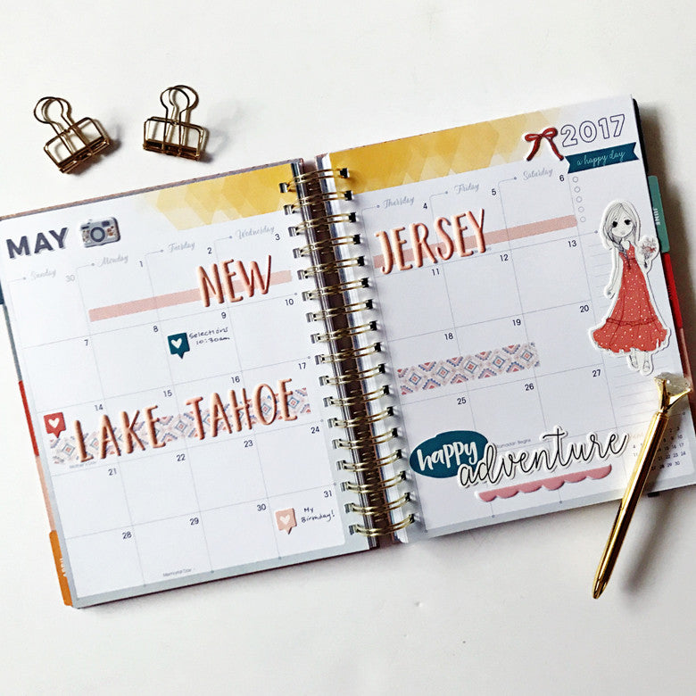 May Monthly Planner Spread | Anita Patel