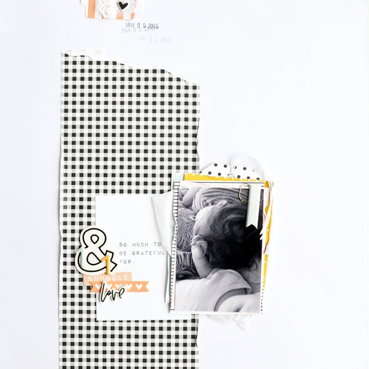 "Dreaming" with Amber Layout | Anne Keller