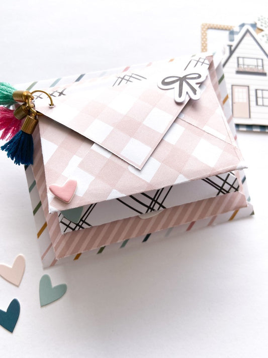 Stacked Envelope Mini Album | Ashley Bright