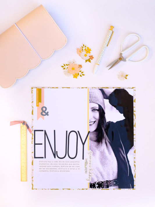 "Happy Moments" Layout | Laura Balboa