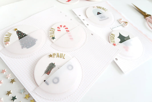 December Album Page feat. the Christmas Memory Game Tiles | Sheree Forcier