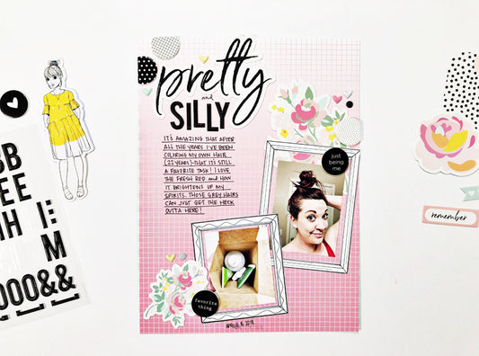 Pretty Silly Fussy Cut Frames | Andrea Gray