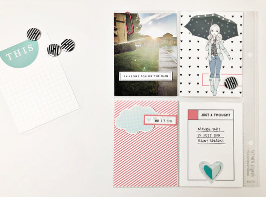 Rainy Season Pocket Page | Andrea Gray