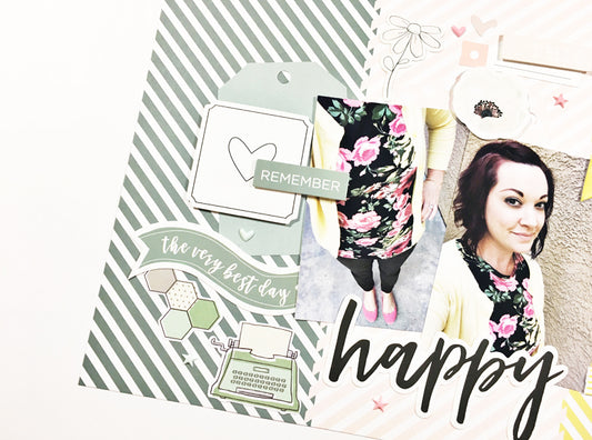 Happy Layout | Andrea Gray