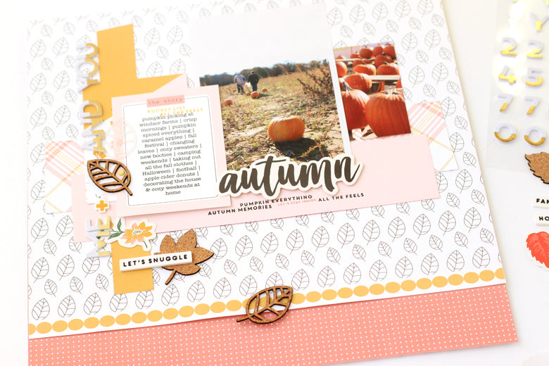 Autumn Layout | Nancy Damiano