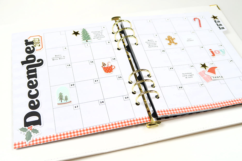 December Calendar Pages | Sheree Forcier