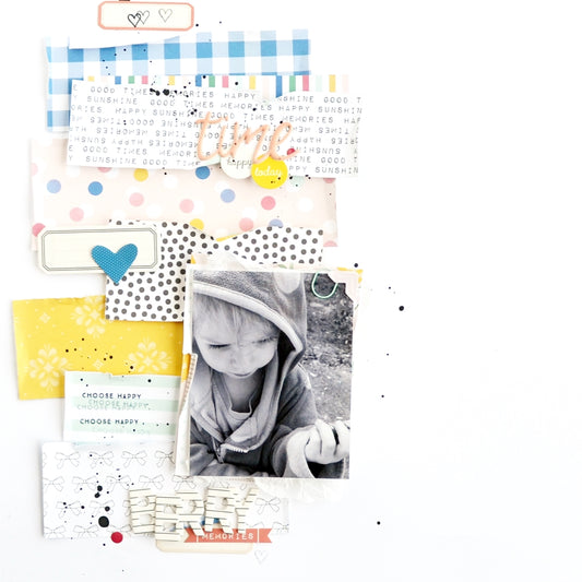 Berry Memories Layout with the Sarah Kit | Anne Keller