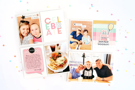 Celebrate Pocket Page Spread | Sheree Forcier