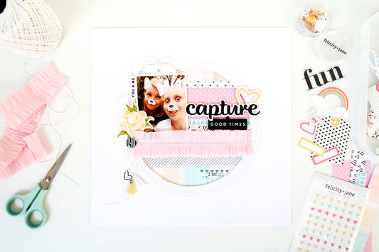 Capture Layout - Mixing Kits + Process Video | Sheree Forcier