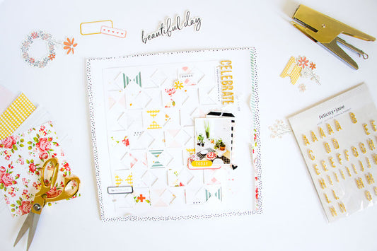 Celebrate the Little Things Layout | Kathleen Graumüller