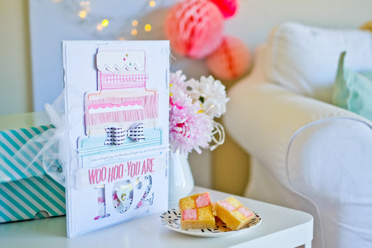 Woo Hoo Birthday Card + Process Video | Suse Fish