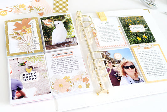 Emily Pocket Page Spread | Sheree Forcier