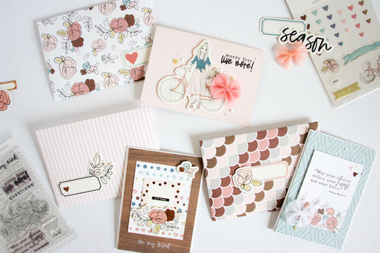 Quick & Easy Encouragement Cards with the Hannah Kit | Kathleen Graumüller