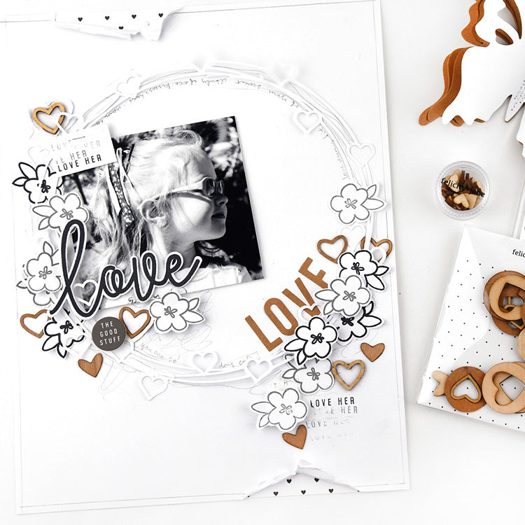 Love Her Layout using the Lindsey Collection | Lorilei Murphy