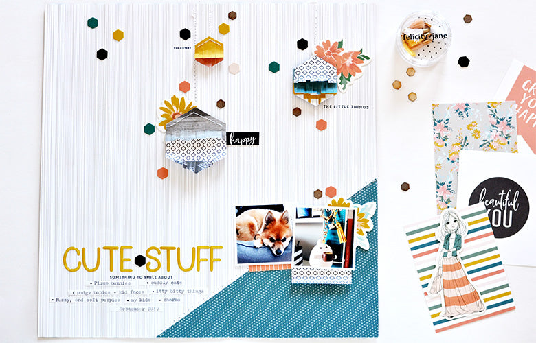 Layout Stuff Cute Stuff Layout | Leigh Ann Odynski – Felicity Jane
