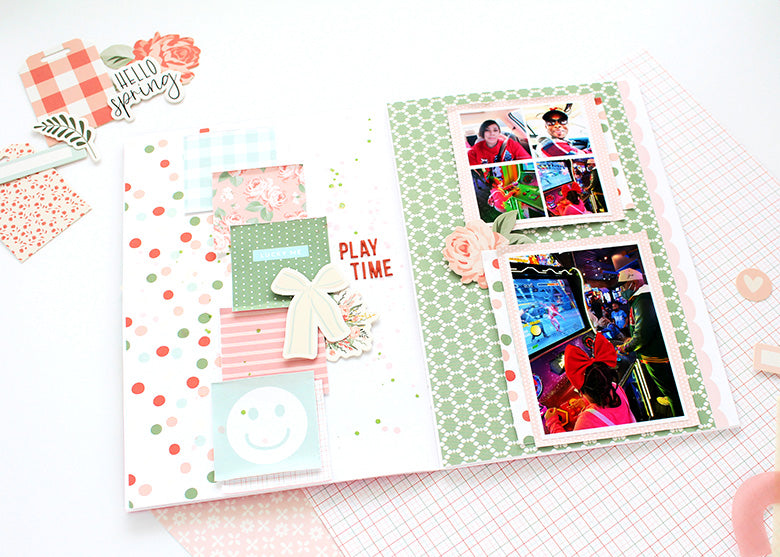 "Playtime" A5 Notebook Spread | Desiree Lamar