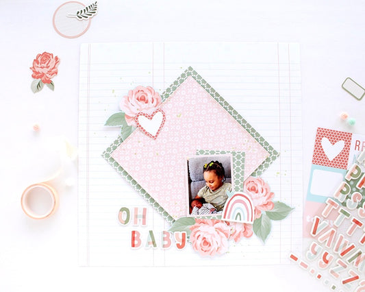 "Oh Baby" Layout | Desiree Lamar