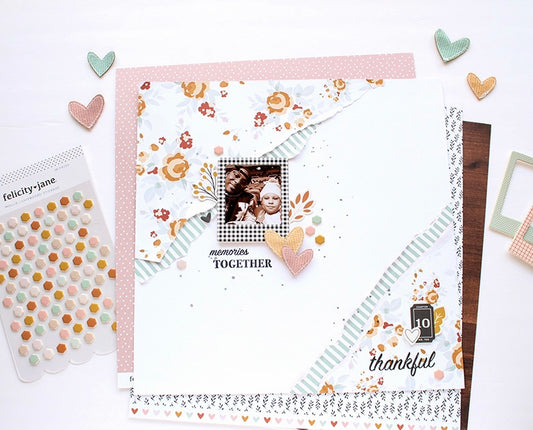 Thankful Layout | Desiree Lamar