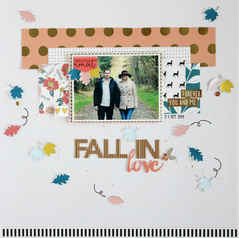"Fall In Love" Layout | Evelyn Wolff