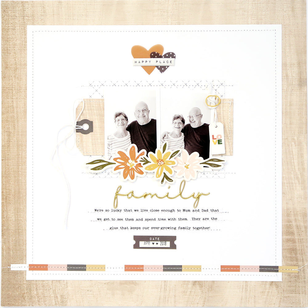 Family Layout with Process Video | Sheree Forcier