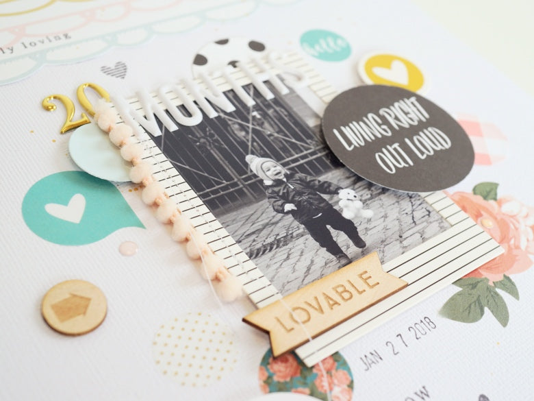 Living Right Out Loud Layout | Ulrike Dold