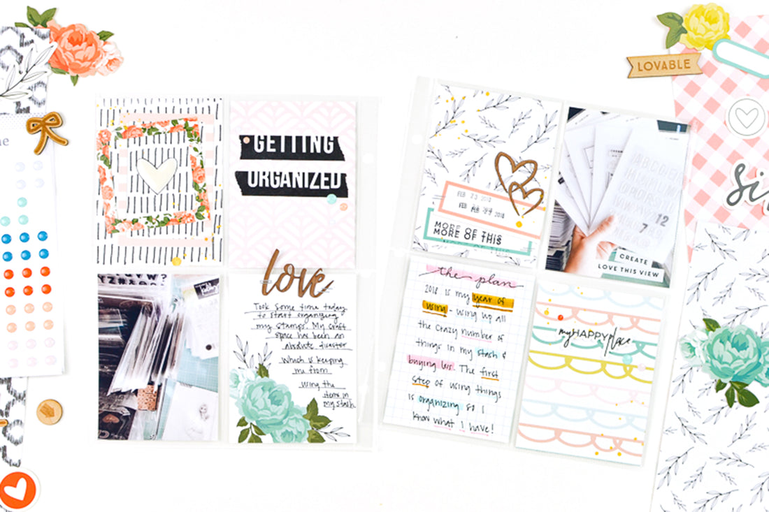 Getting Organized Pocket Pages | Suzanna Stein