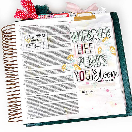 Bible Journaling “Grace” | Lindsey Lanning