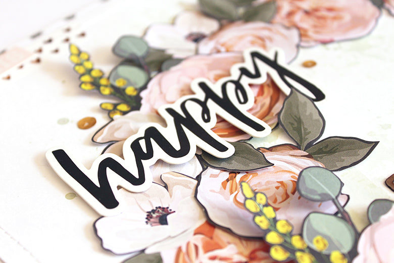 Happy Layout | Mandy Melville
