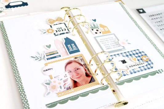 "Homebody" Traveler's Notebook Spread | Sheree Forcier