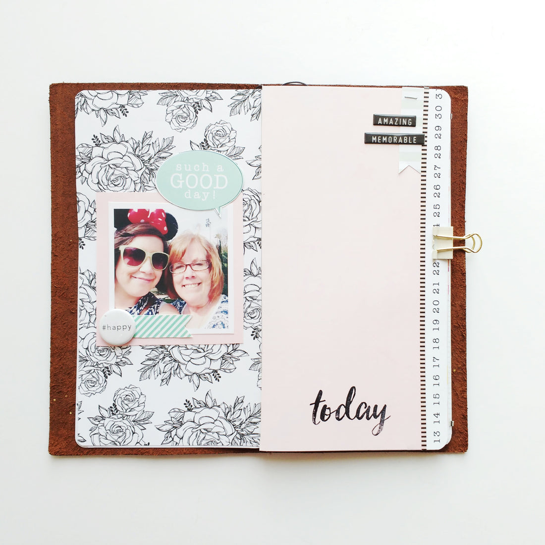 March Travelers Notebook | Becky Homick
