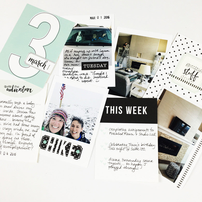 March pocket pages | Julie Kinneeveauk
