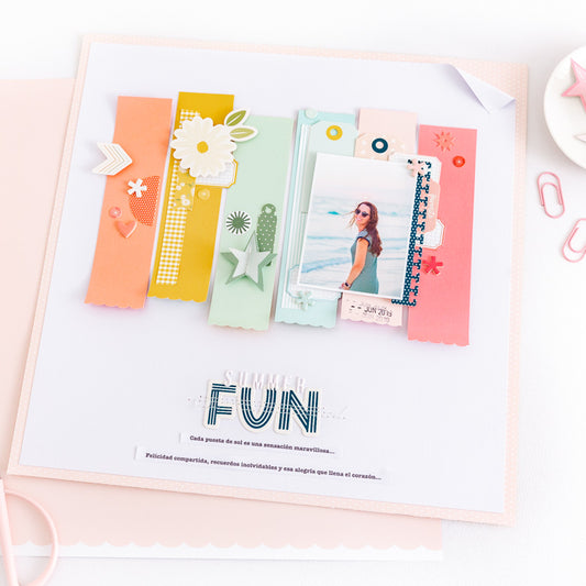 "Summer Fun" Layout | Celes Gonzalo