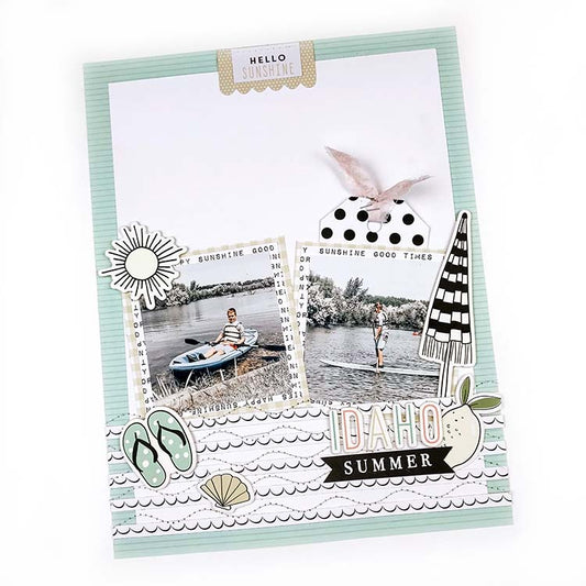 8.5 x 11 Layout | Idaho Summer | Lindsey Lanning