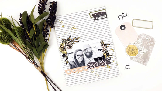 6x8 Layout | Love Always |  Lindsey Lanning