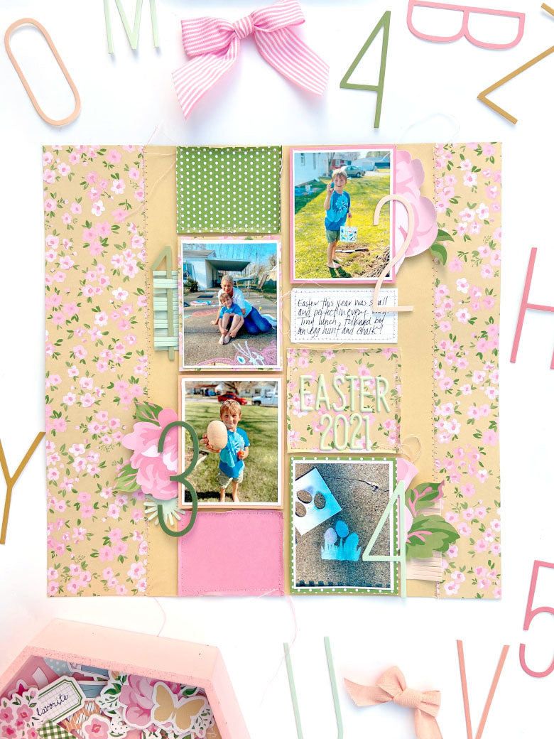 "Easter 2021" Layout | Lydia Cost