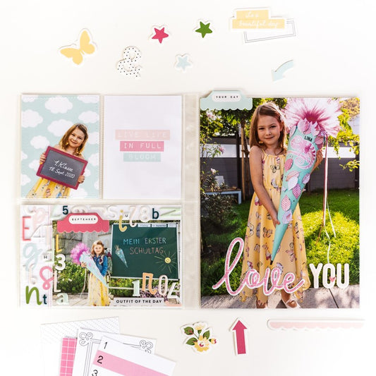 "1st Day Of School" Pocket Page | Ulrike Dold