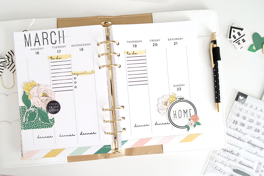 Note to Self Everyday Moments Planner Pages - March 2020 | Sheree Forcier