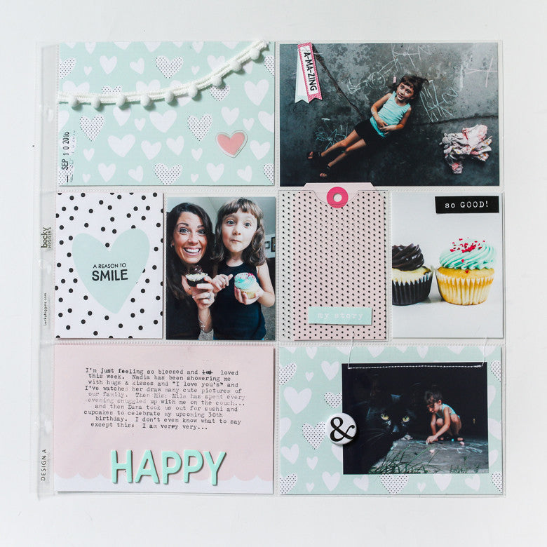Off the Page | Pocket Page Layout by Marybeth